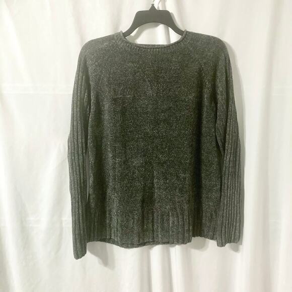 Karen Scott Women's L Vintage Grey Knit Sweater - Picture 3 of 11